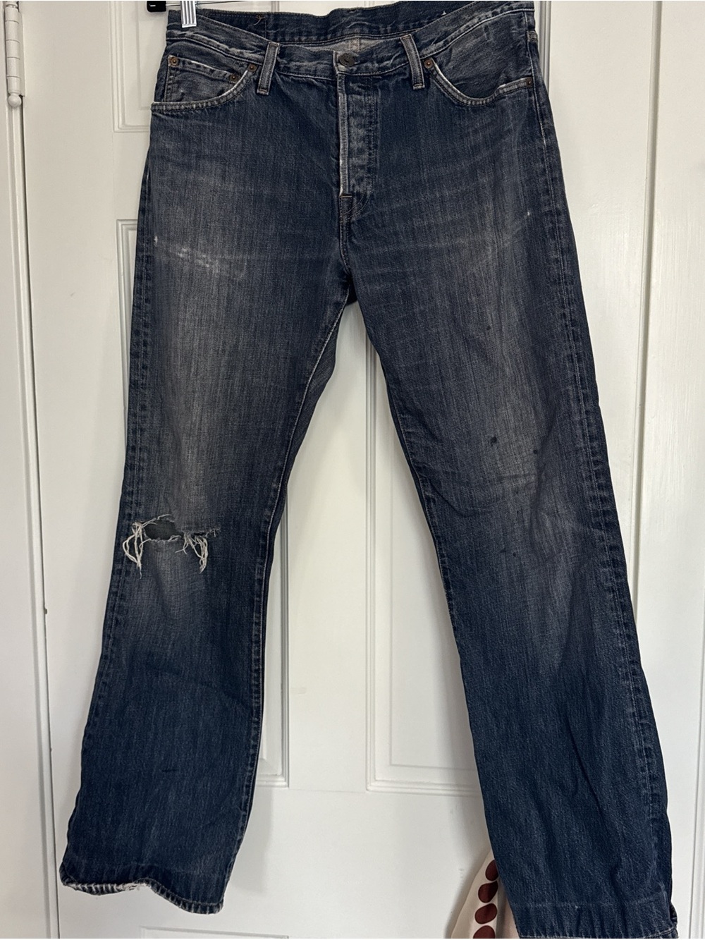 Men's Dark Blue Vintage Jeans